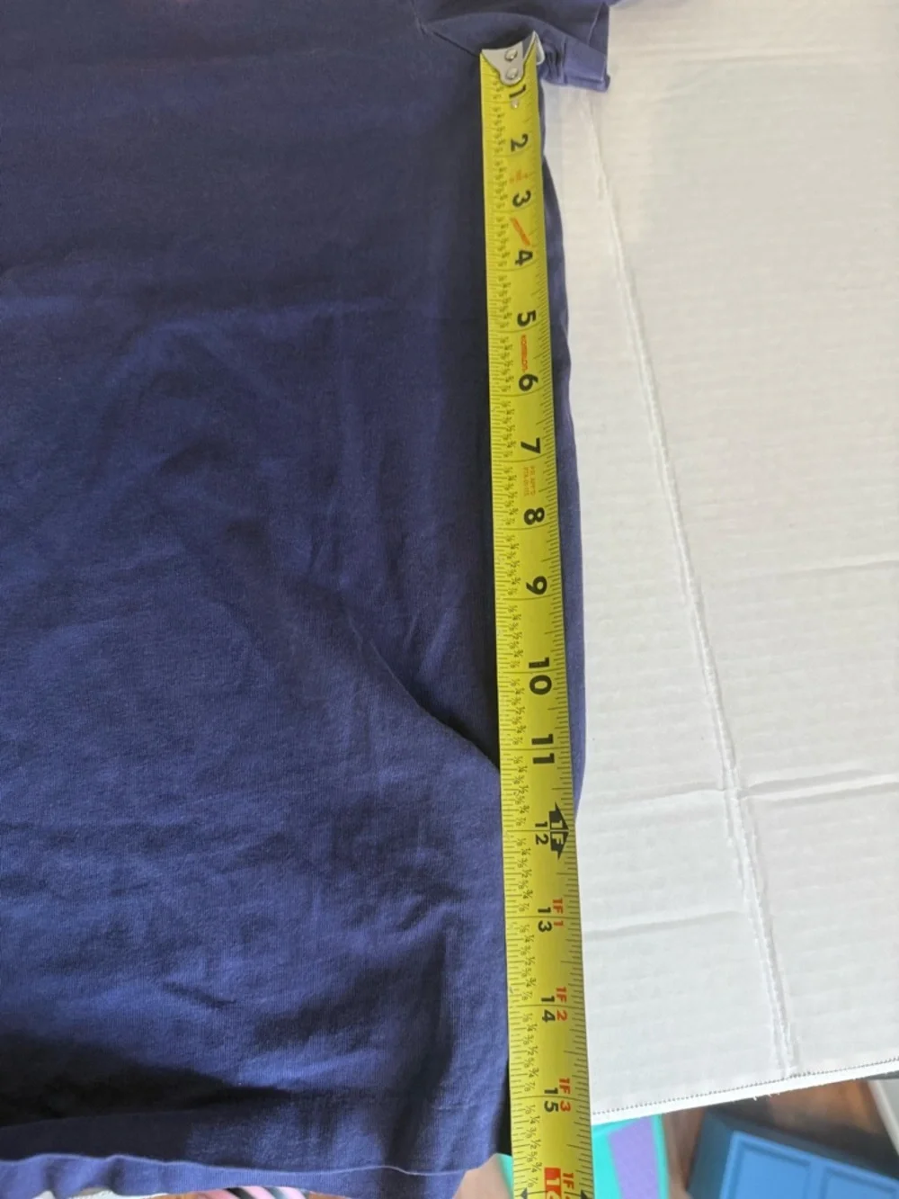 Polo by Ralph‎ Lauren Navy V-Neck Tee with Red Pony